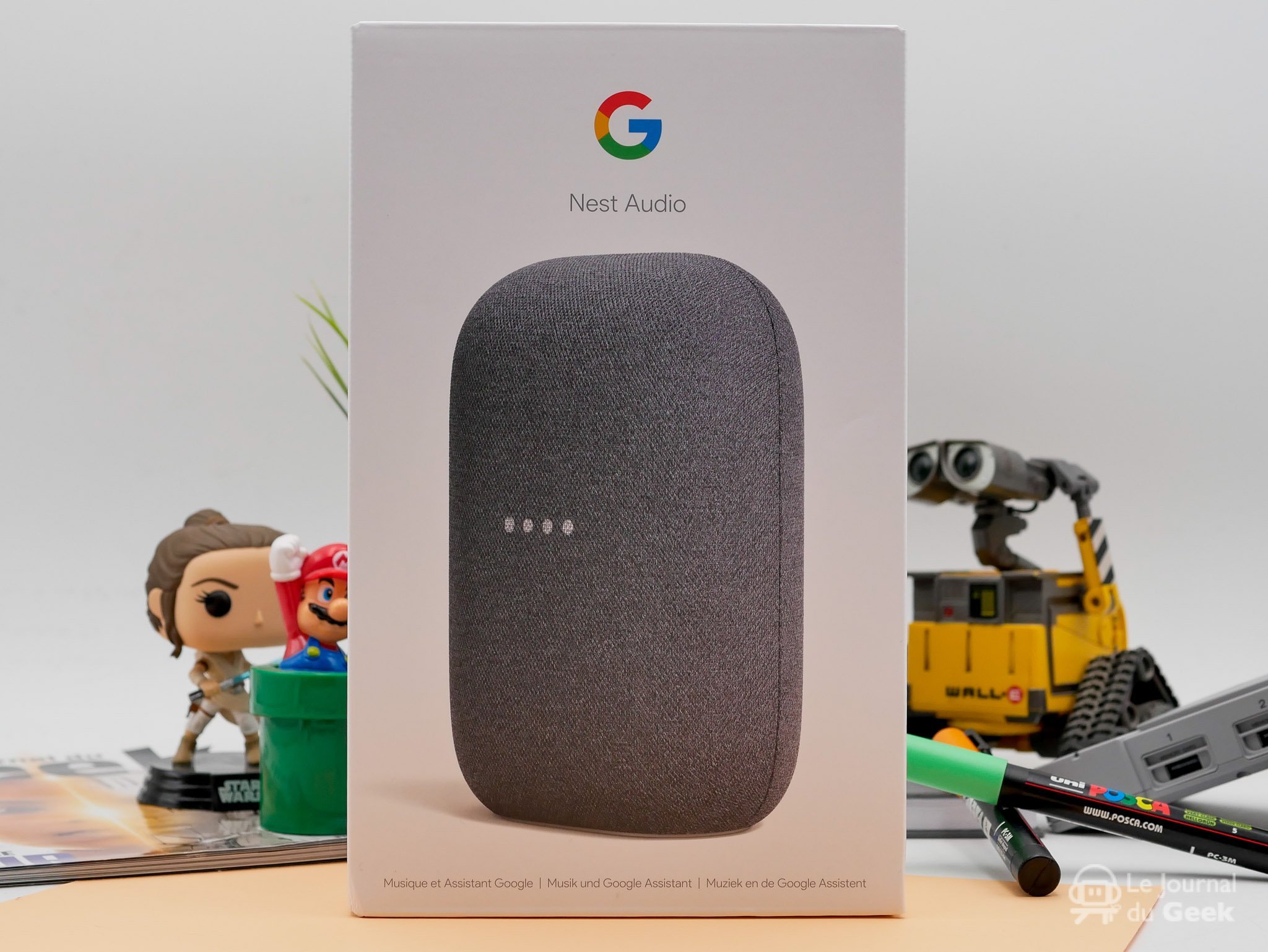 Test Google Nest Audio : La grosse enceinte connectée faite pour la  musique, mais pas que !