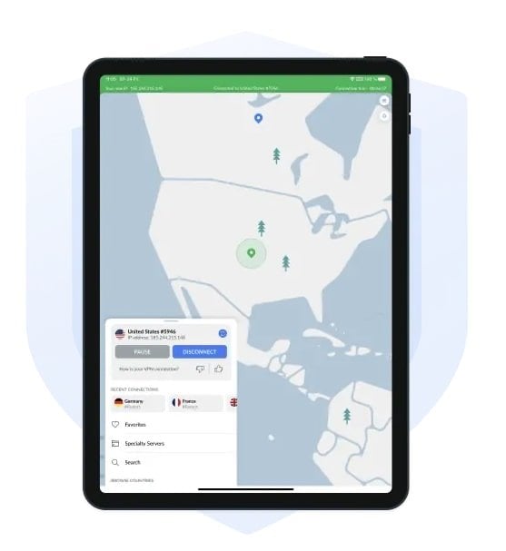 NordVPN-iPad