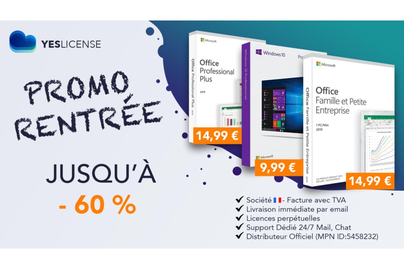 Microsoft Office 2019 Professionnel Plus (Pro Plus) - Clé licence à  télécharger - La Poste