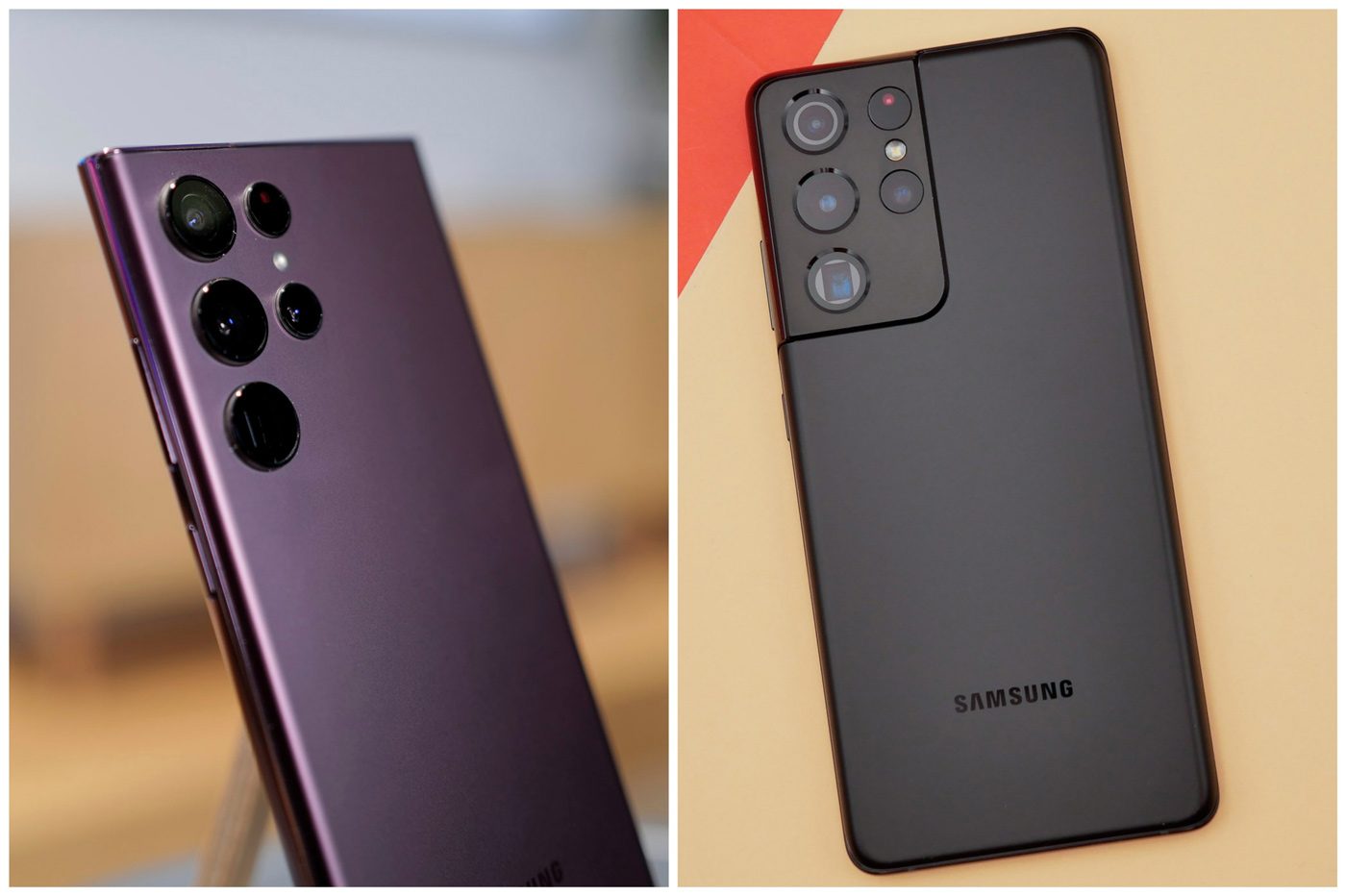Samsung Galaxy S22 Ultra vs. Galaxy S21 Ultra
