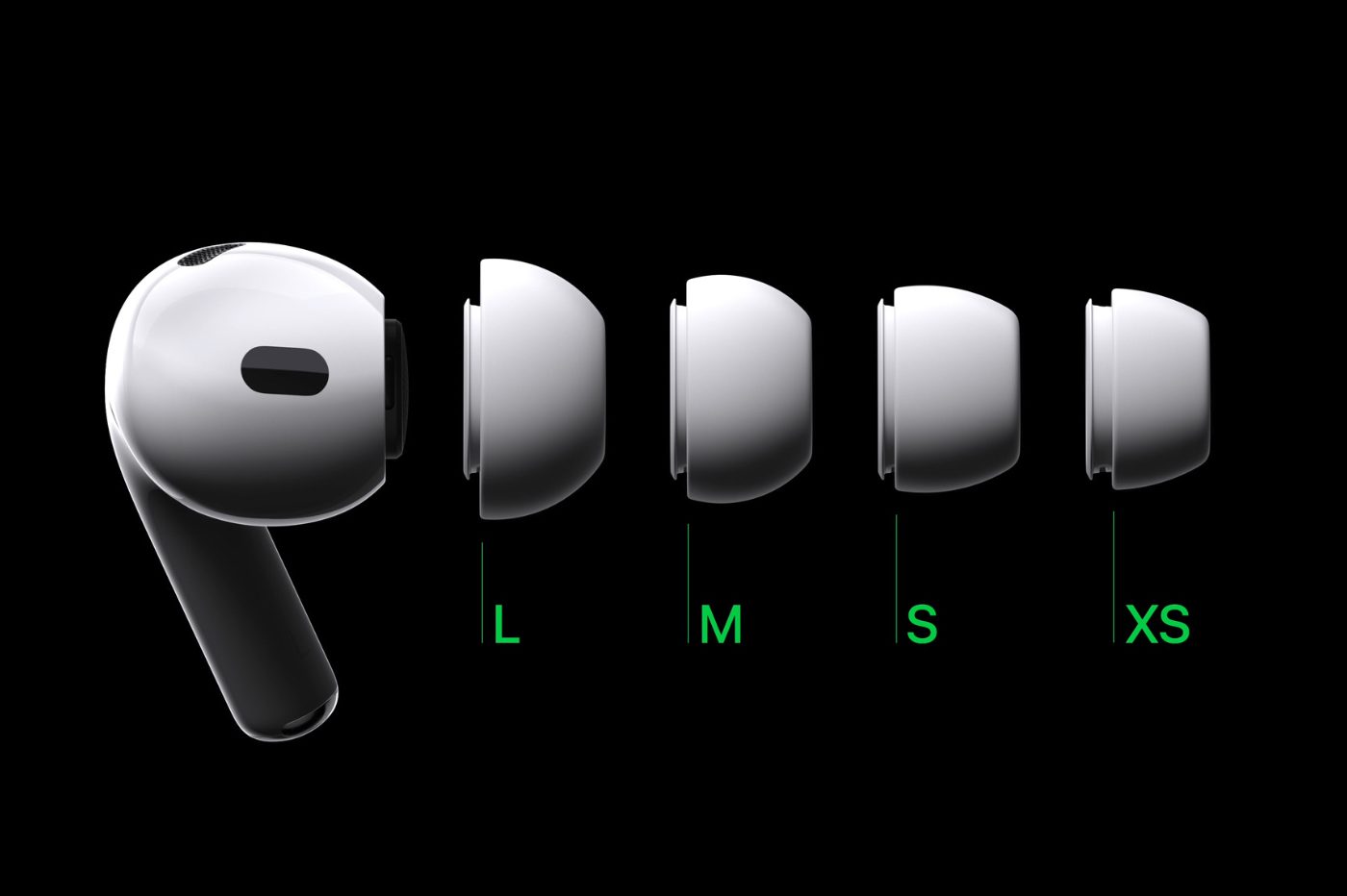 Embouts pour AirPods Pro (1ʳᵉ génération), 2 jeux - M - Apple (FR)