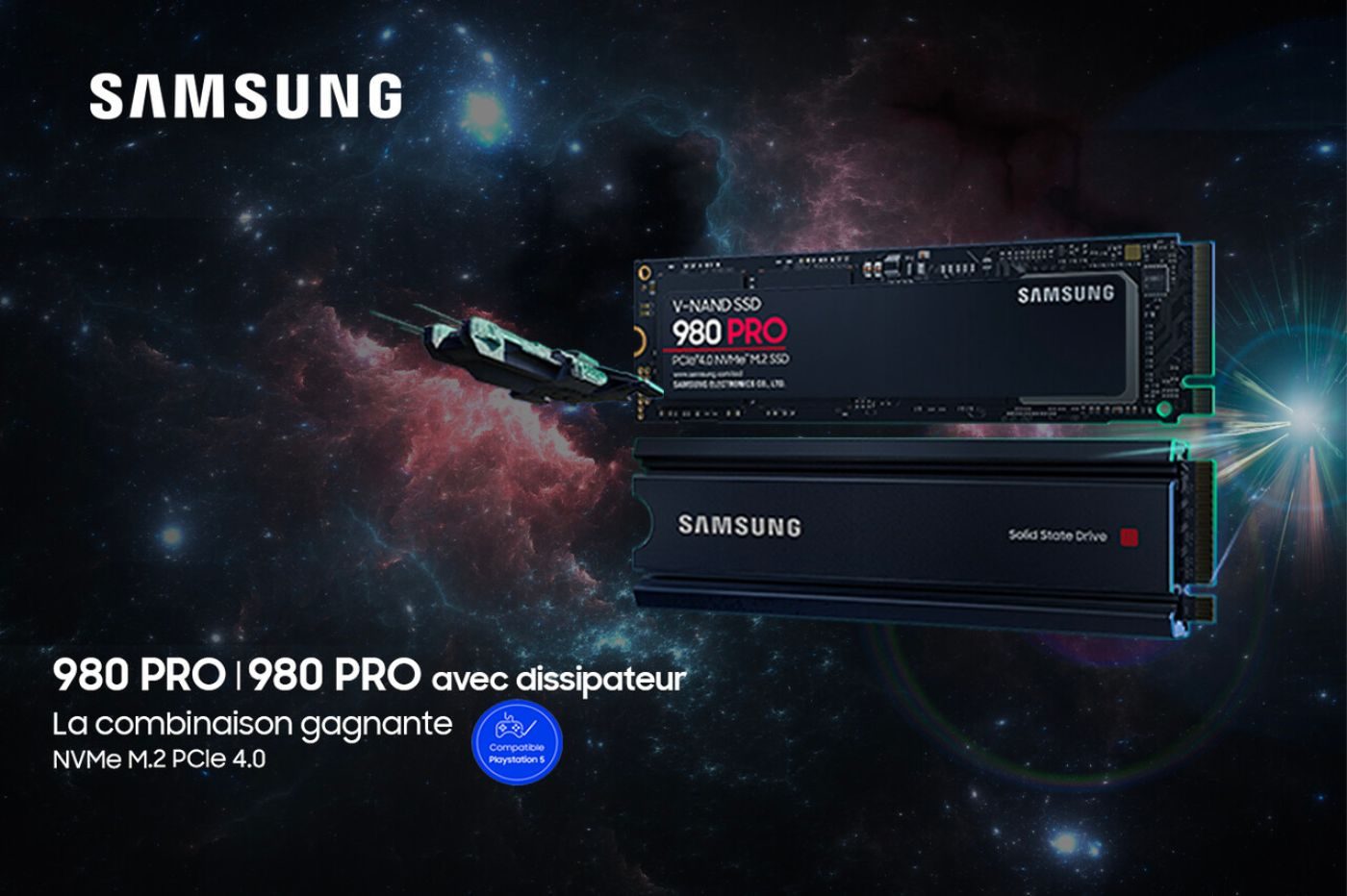 Le SSD 980 Pro de Samsung est en promo pour les soldes : c'est le