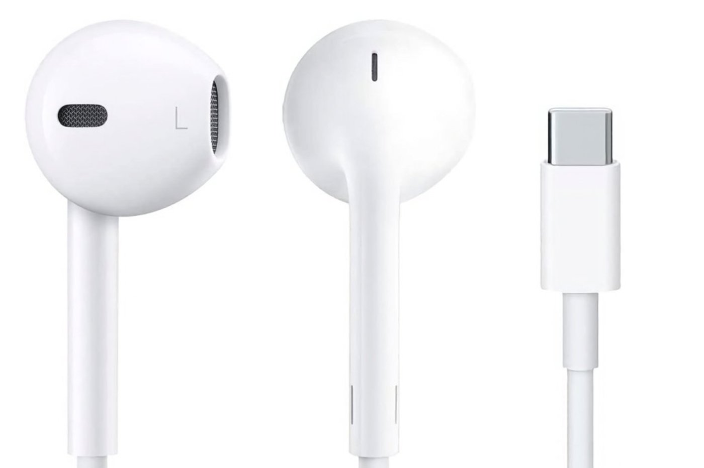 Écouteurs USB C pour iPhone 15 Pro Max, Ecouteurs USB Type C Écouteur Filaire  Casque USB