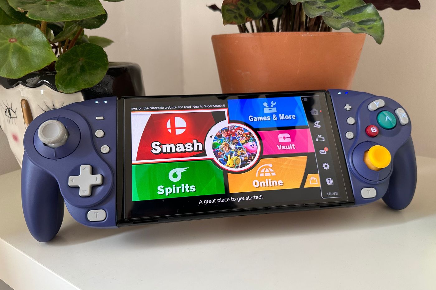 Set d'accessoires Nintendo Switch 10-en-1, Convient pour le contrôleur  JoyCon, pour