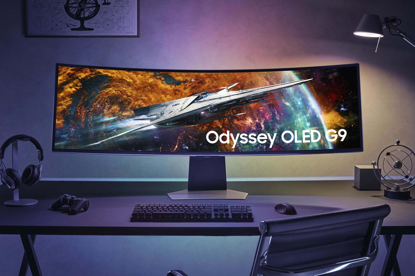 Difficile de ne pas tomber amoureux de l'écran OLED Samsung Odyssey G9 -  Numerama
