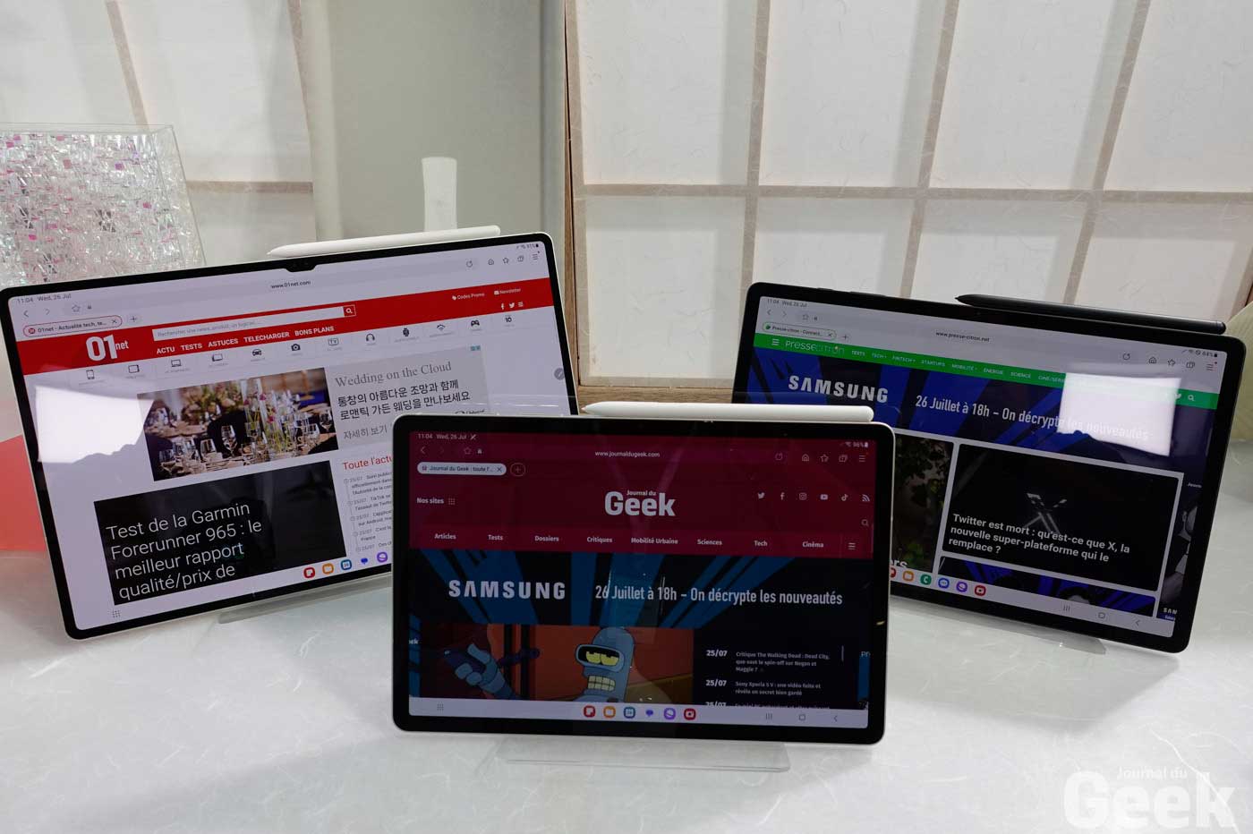 Samsung Galaxy Tab S9 128 Go Wi-Fi anthracite au meilleur prix sur