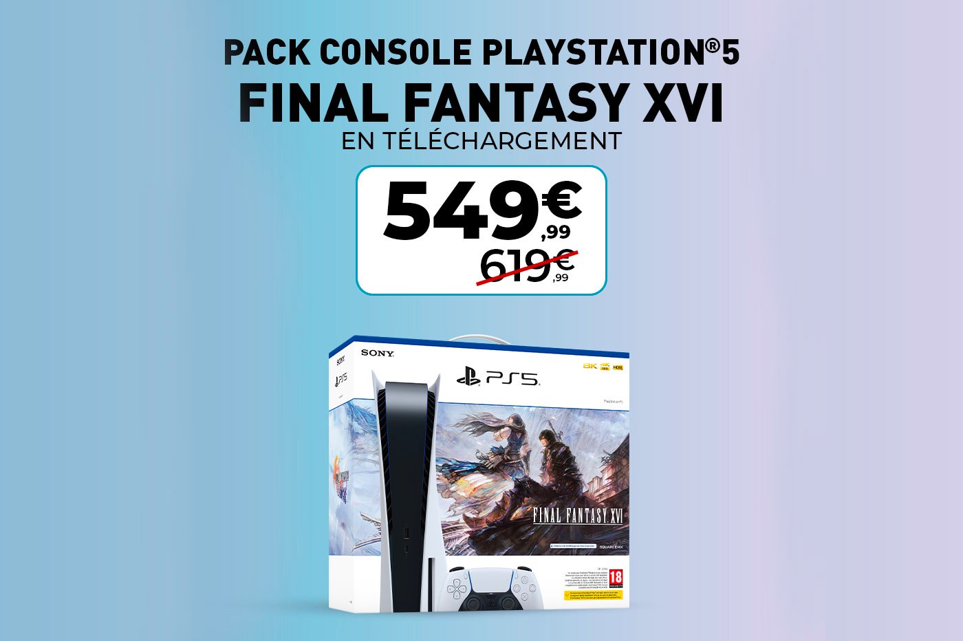 Black Friday 2023 – Un pack PS5 avec trois jeux à prix bradé - Les  Numériques
