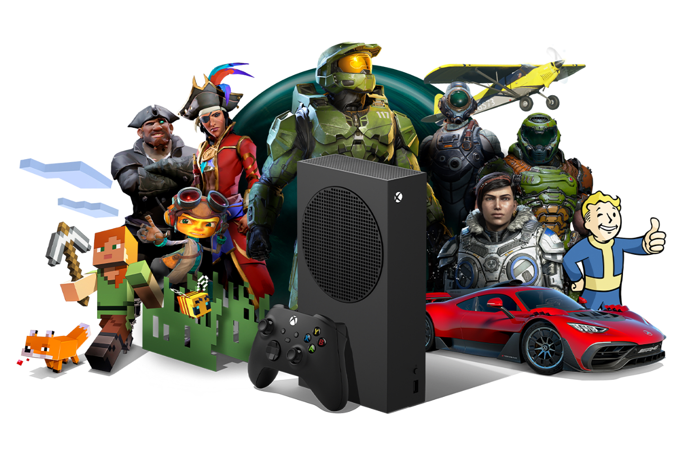 Xbox Series S : L'espace libre sur le disque dur serait de 364 Go