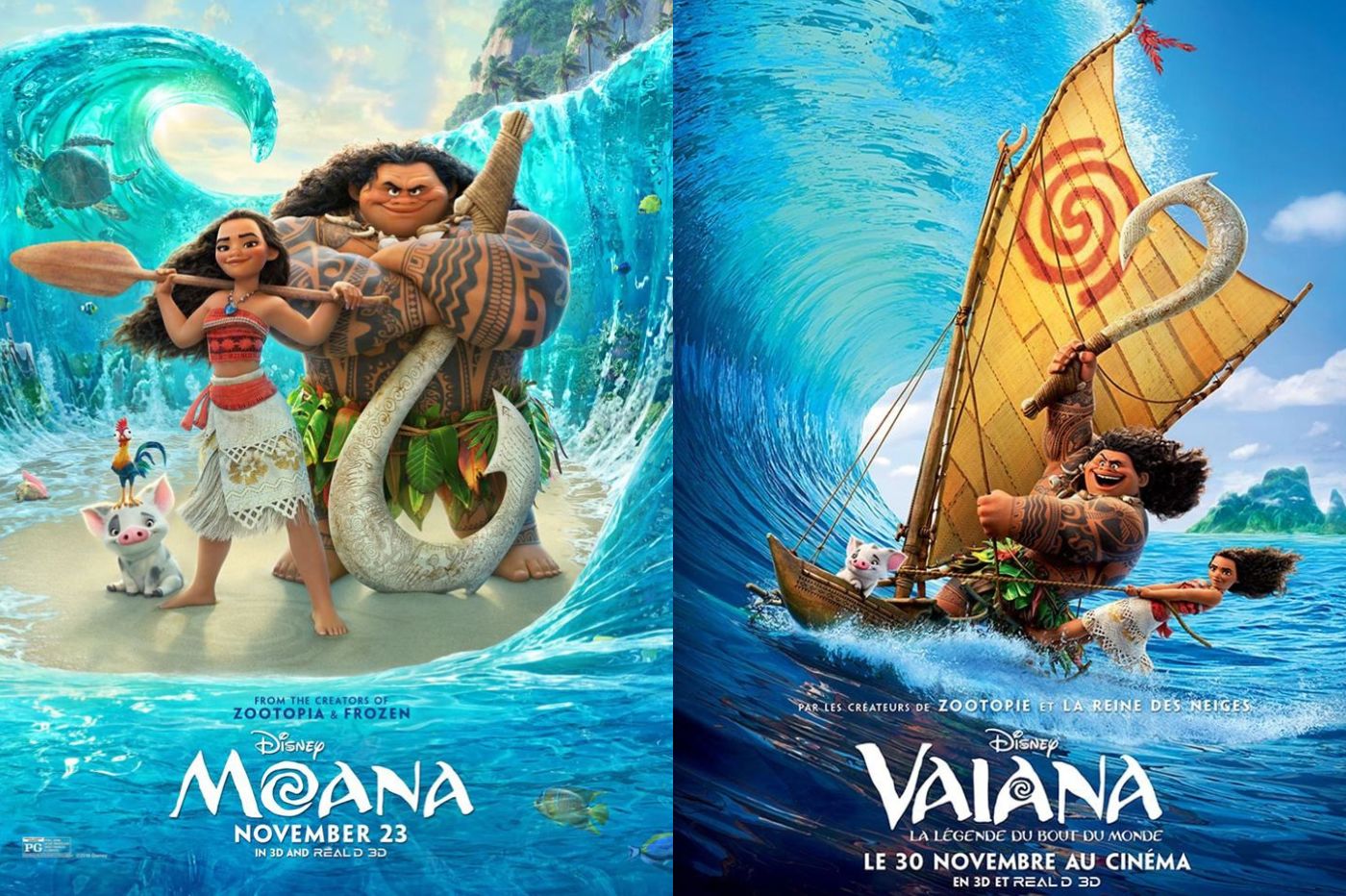 Vaiana : un nouvel extrait attendrissant du prochain Disney - Polynésie la  1ère