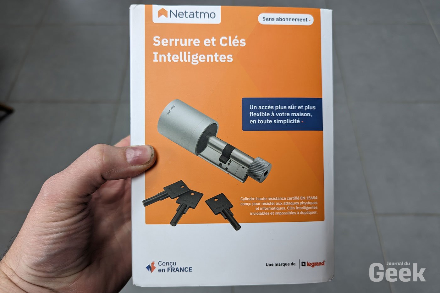 Netatmo commercialise enfin sa serrure connectée : 380 € et des choix  uniques
