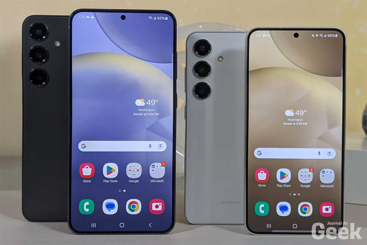 Samsung dévoile un smartphone Android sans connexion internet