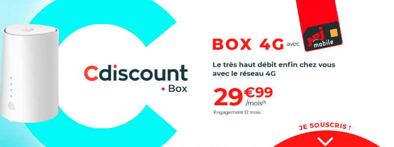 Cdiscount Mobile Box 4G