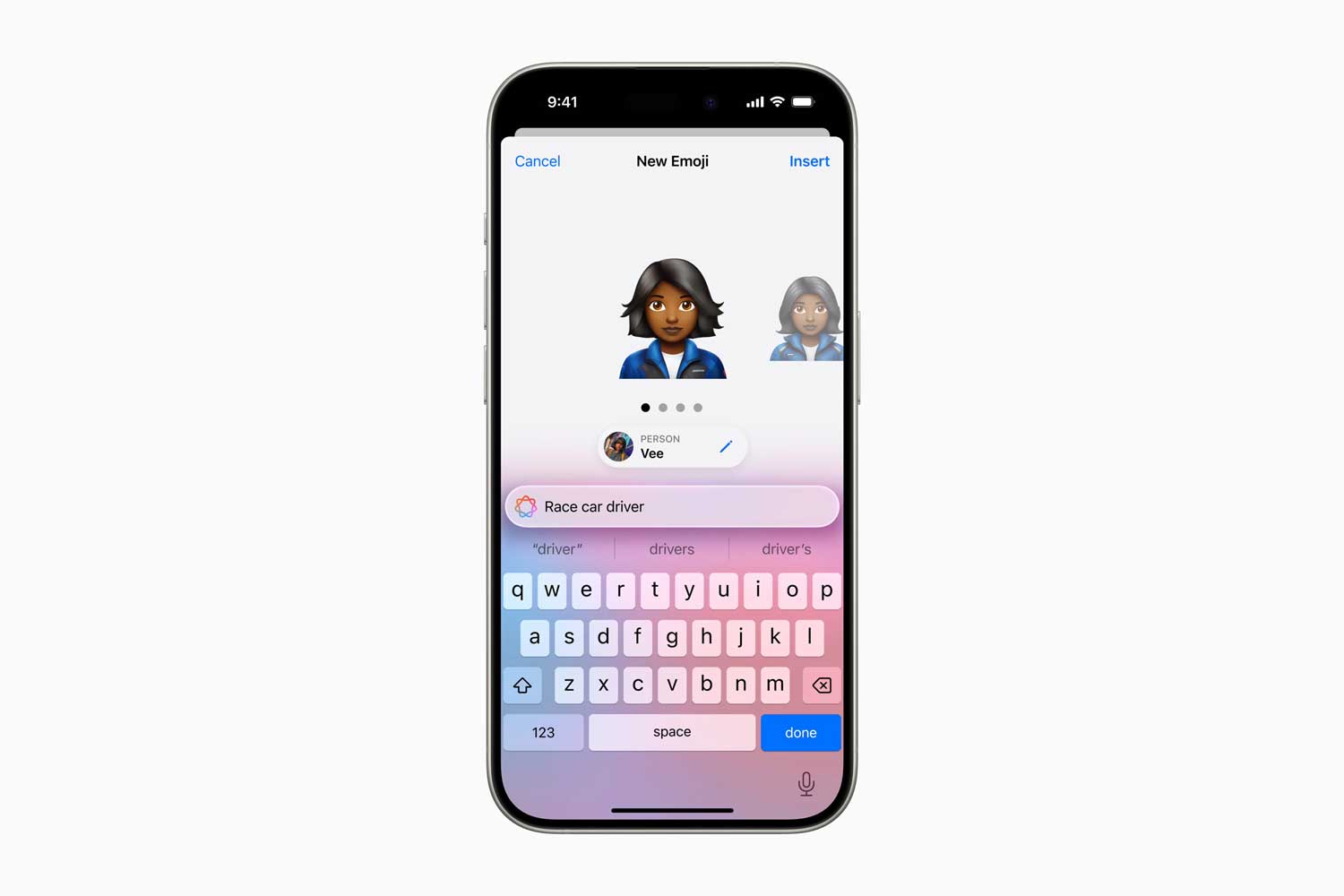 Apple Wwdc24 Apple Intelligence Genmoji Race Car Driver