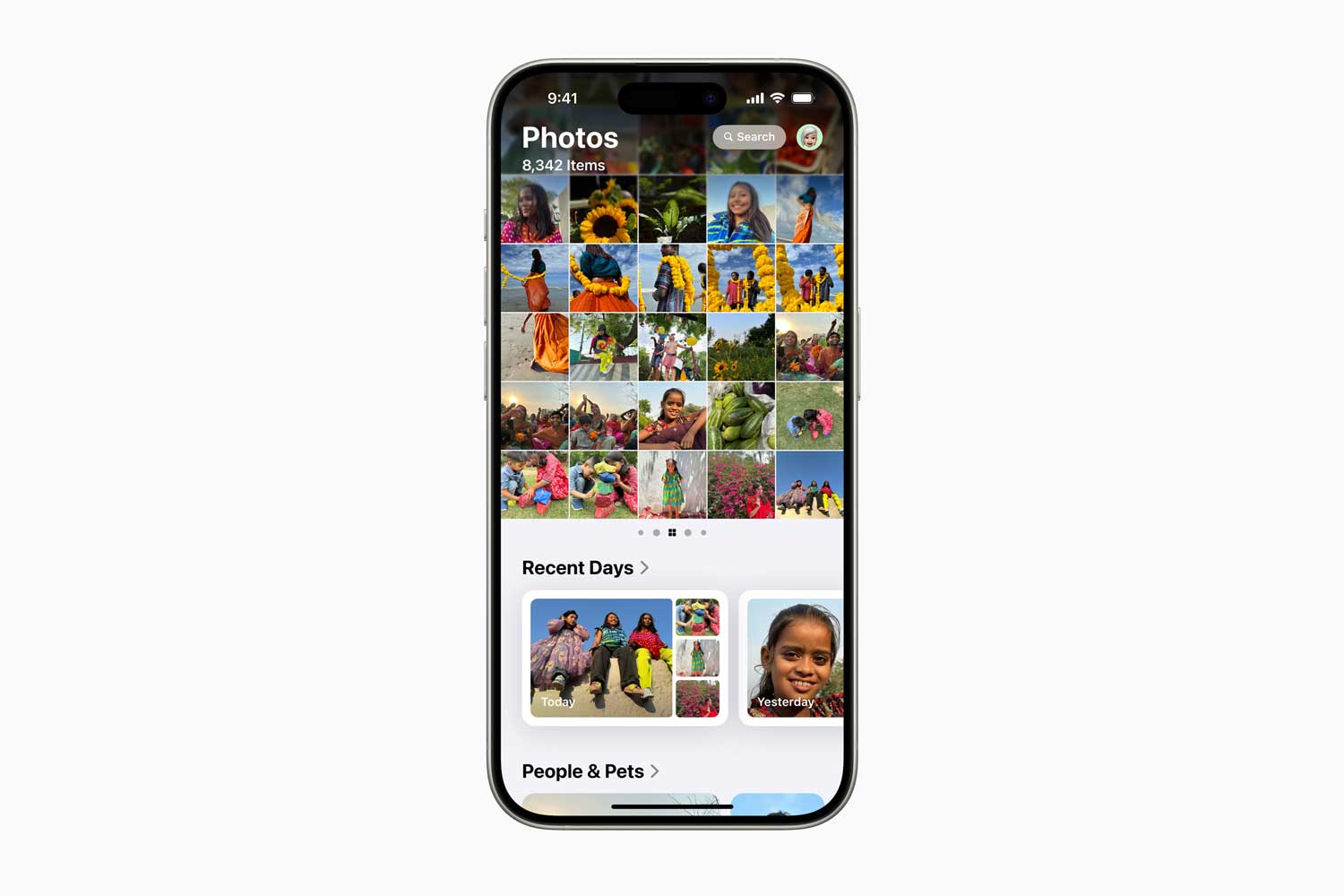 Apple Wwdc24 Ios 18 Photos Redesigned