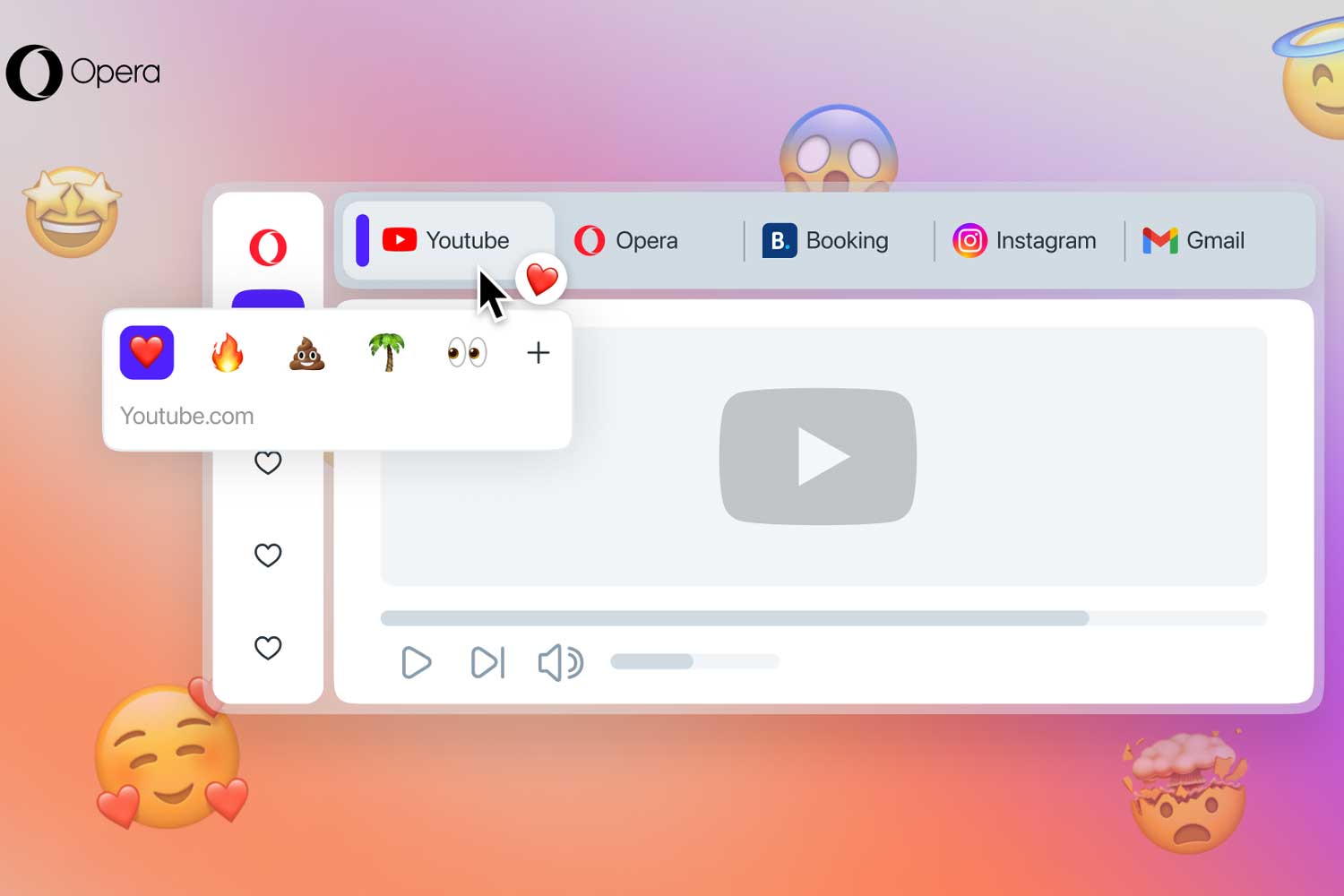 Tab Emojis Picker 2 Opera