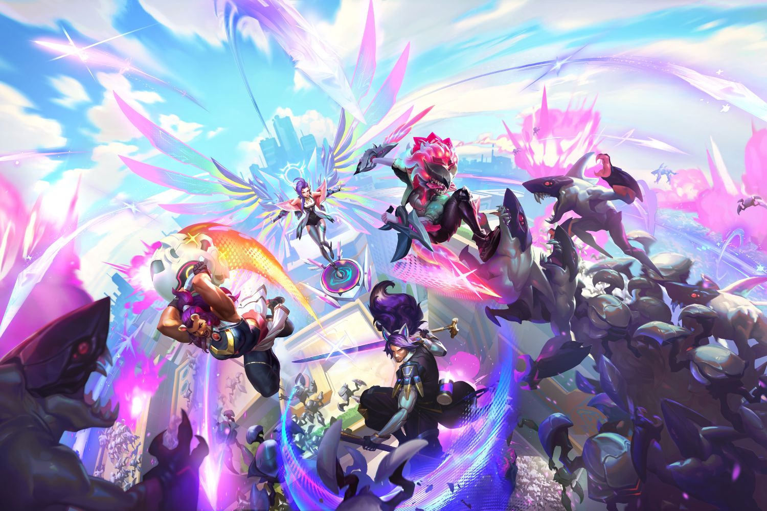 Anima Squad 2024 Key Art League Legends