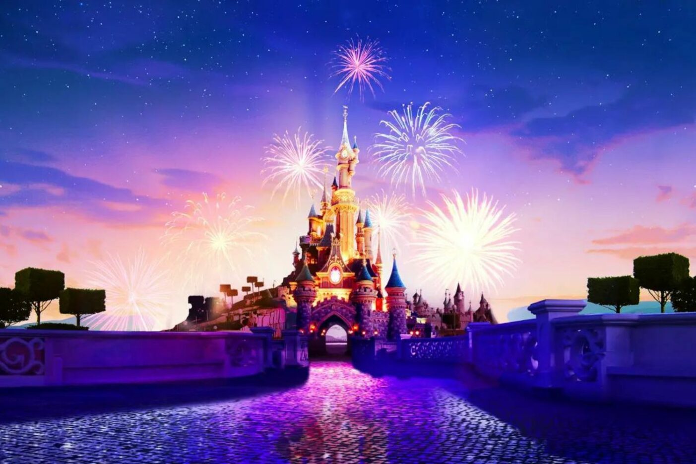 Disneyland Paris Image Officielle Chateau