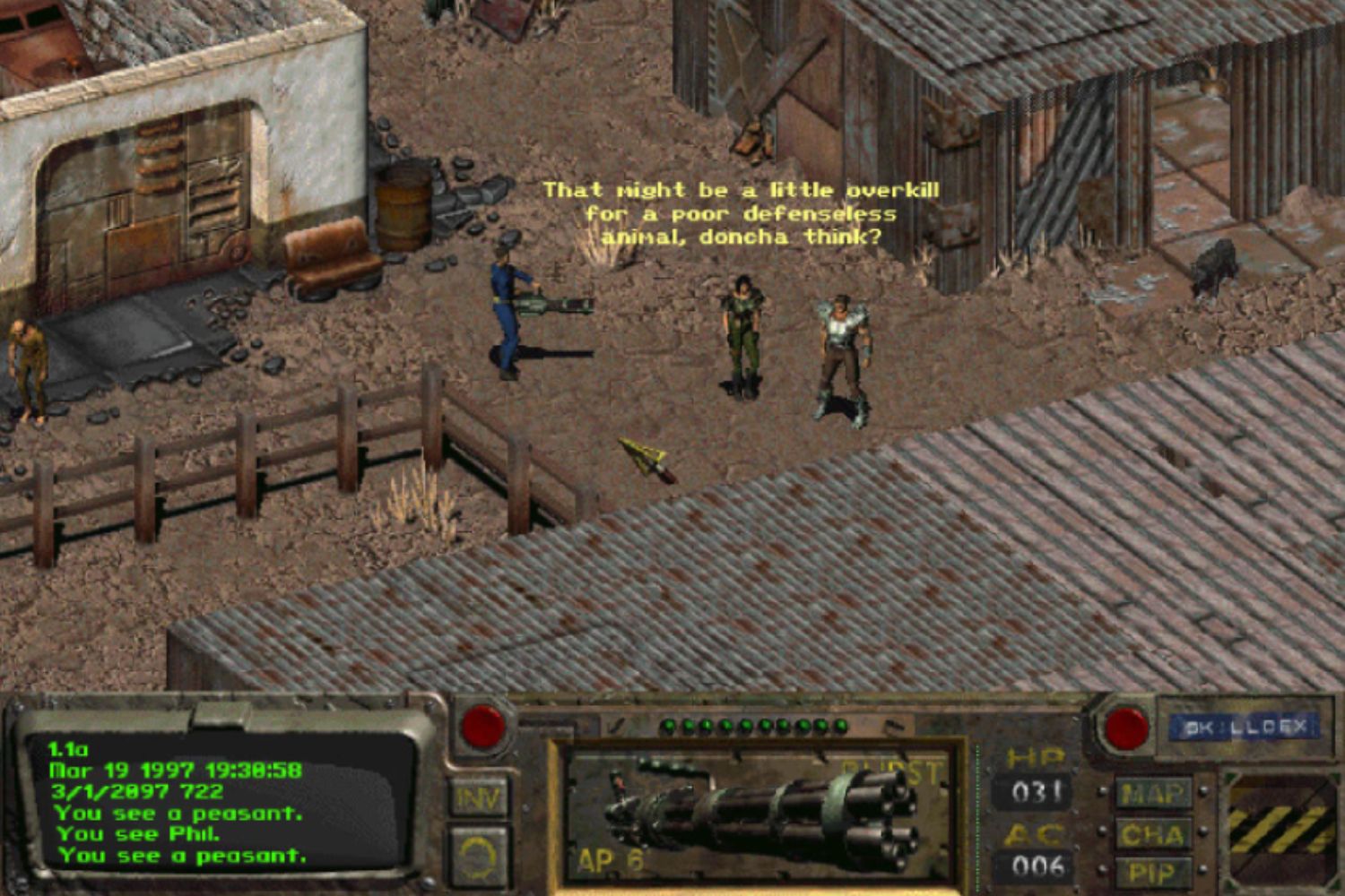 Fallout 1 Capture écran