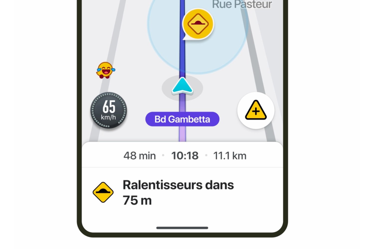 Waze Ralentisseurs