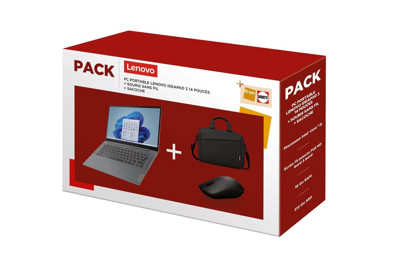 Pack Pc Portable Lenovo Scoche Et Souris