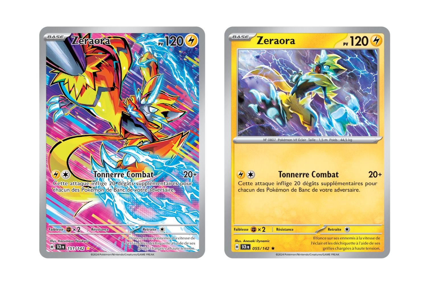 Pokémon Carte Couronne Stellaire Zeraora