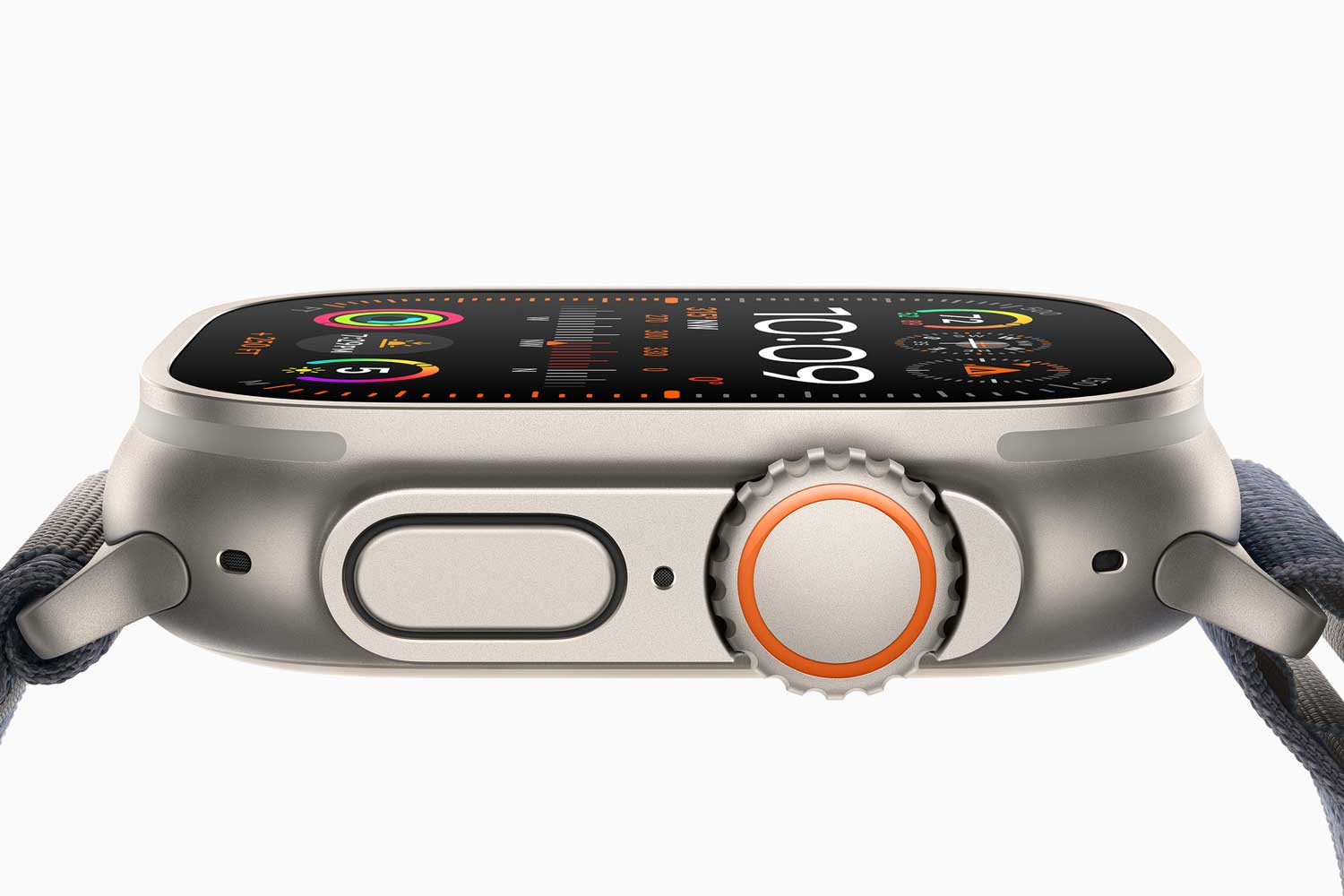 Apple Watch Ultra 2 Side Button Digital Crown