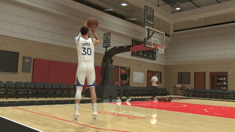 Nba 2k25 Gameplay Curry Screenshot