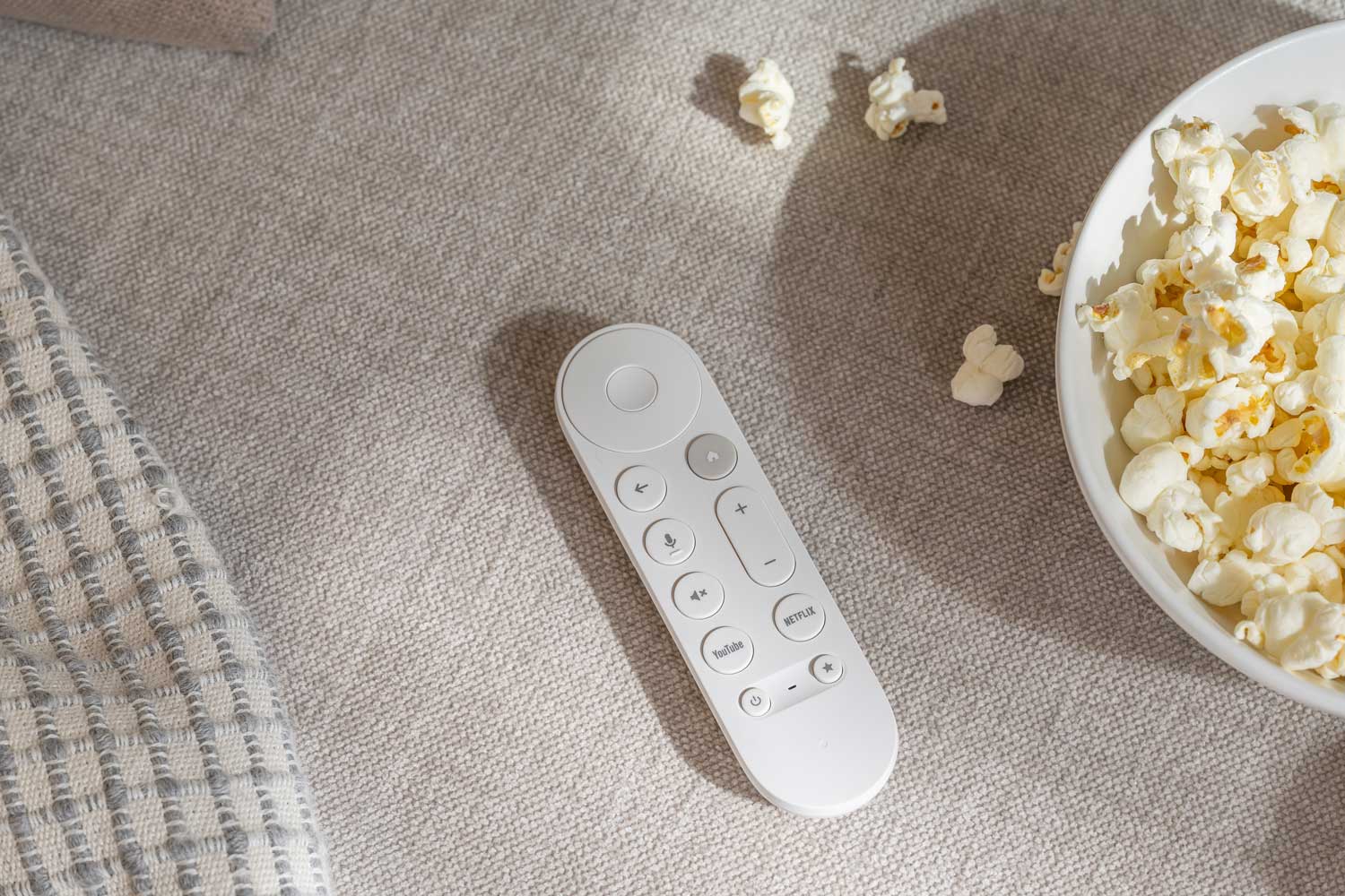 Porcelain Remote Google Tv Streamer