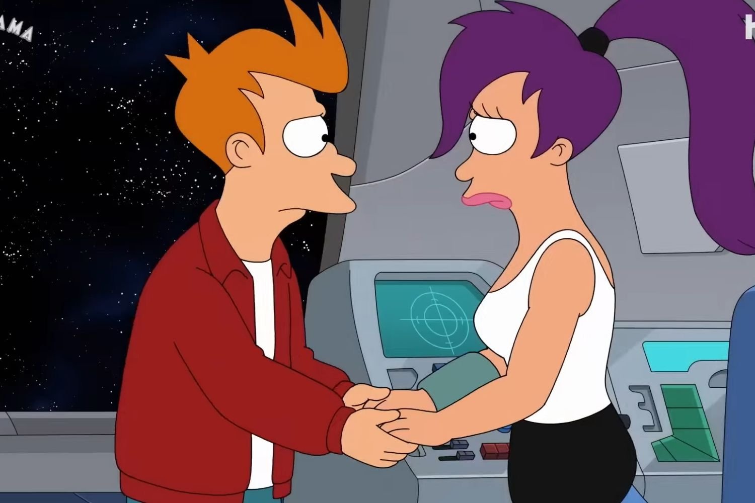 Futurama Leela Bender