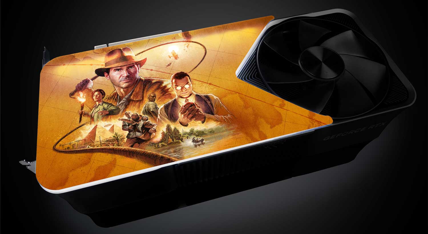 Indiana Jones And The Great Circle Geforce Rtx 40 Series Gpu Backplate