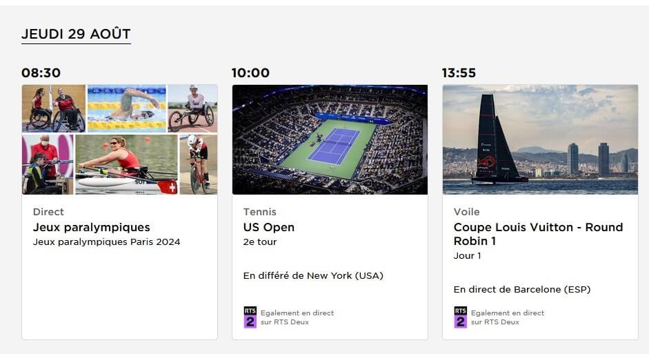 Programme Rts Chaine Gratuite Us Open