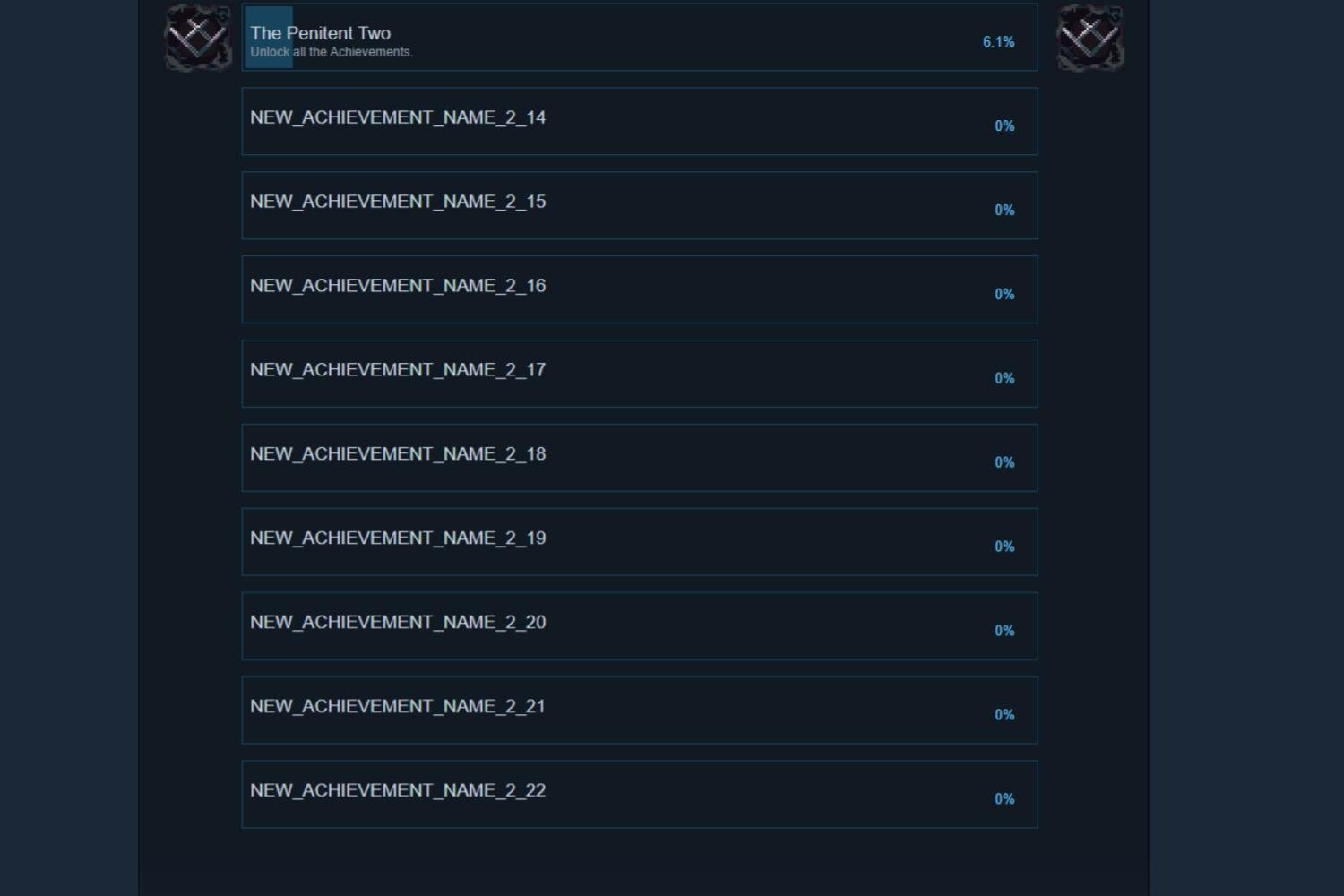 Blasphemous 2 Achievements