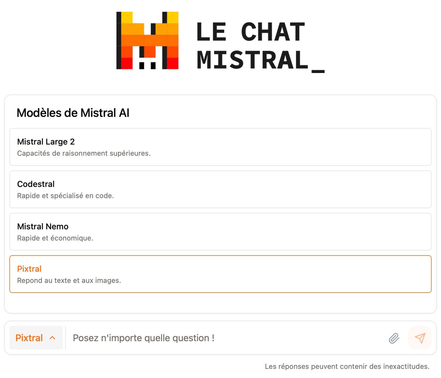 Le Chat Mistral Ai