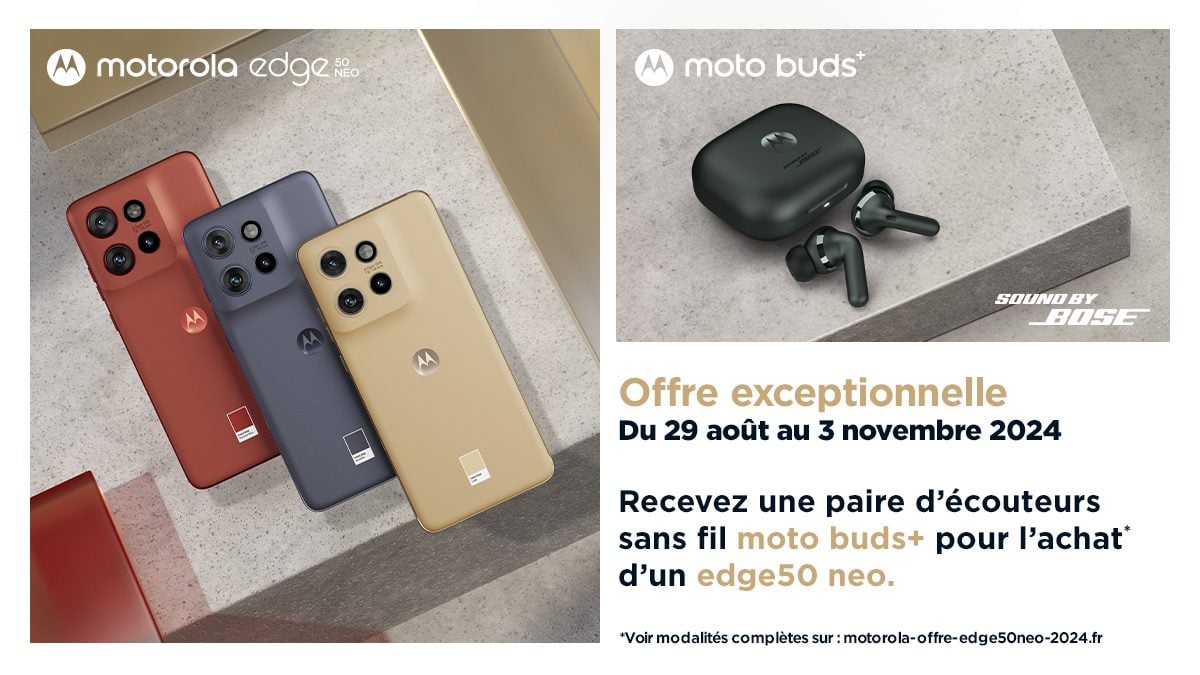 Offre Lancement Motorola Edge50 Neo