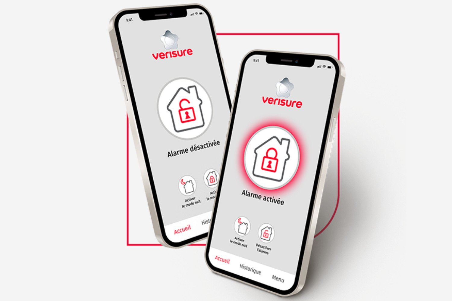 Verisure application mobile