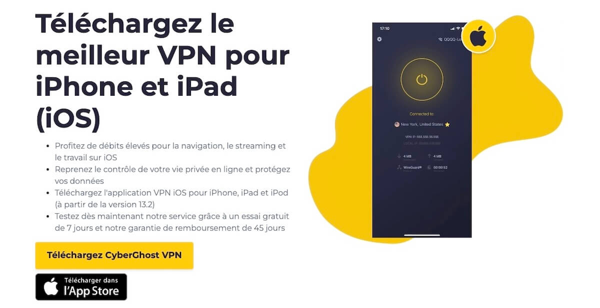 Cyberghost Vpn Ipad Et Iphone