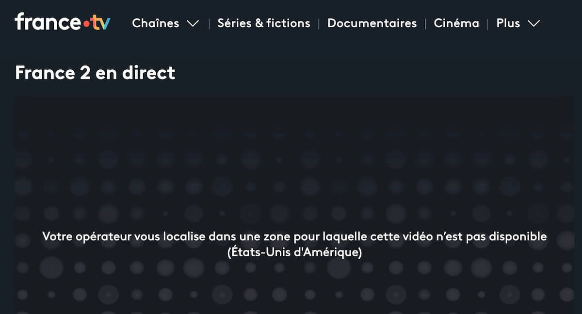 Vidéo Bloquée Francetv