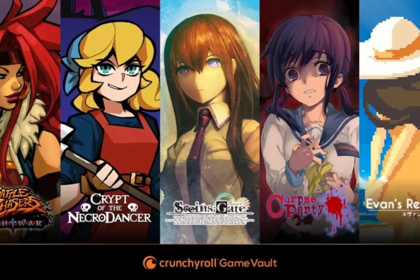 Crunchyroll Game Vault Selection