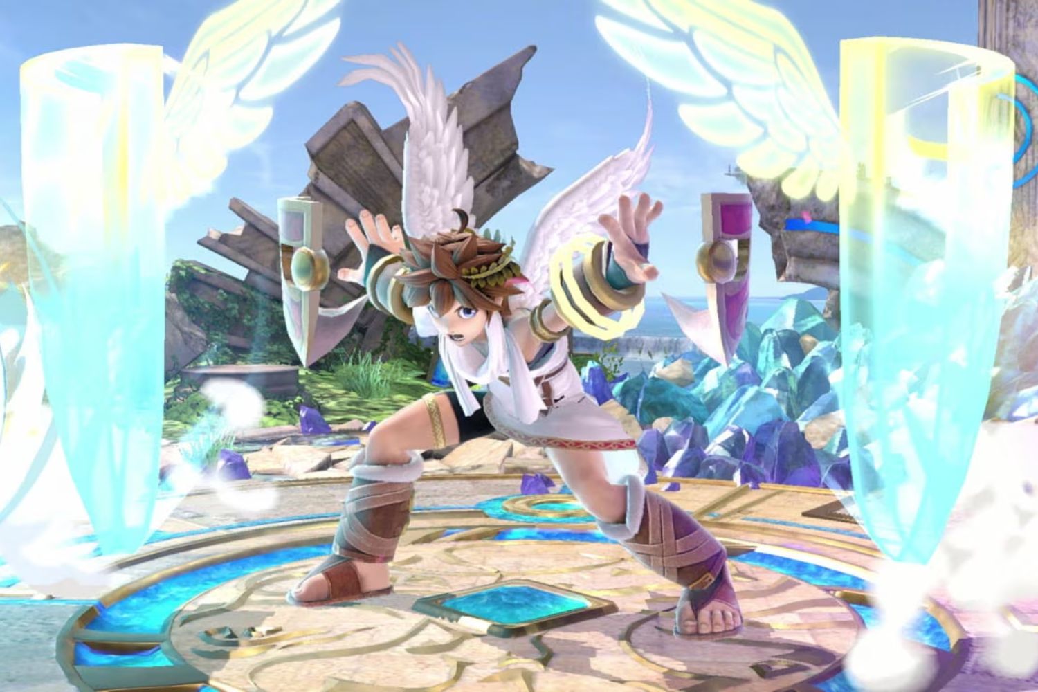 Super Smash Bros Kid Icarus Pit