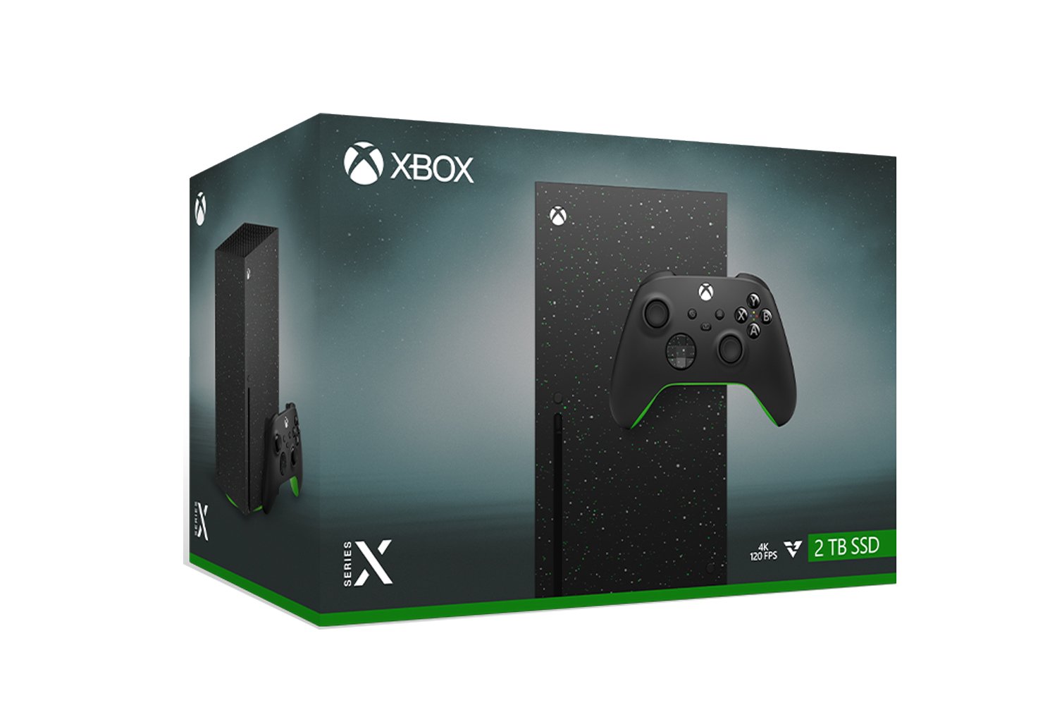 Xbox Series X Galaxy Black 2to