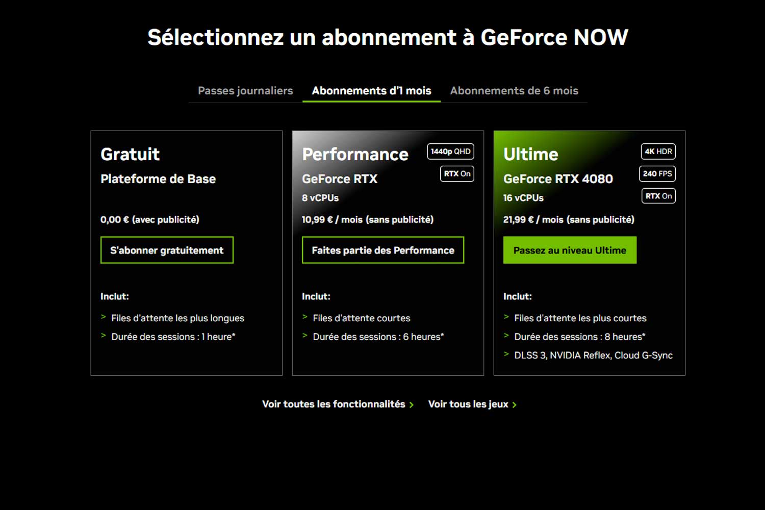 Cloud Gaming Geforce Nvidia Geforce Now Offres 2024