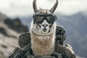 Llama Militaire Meta