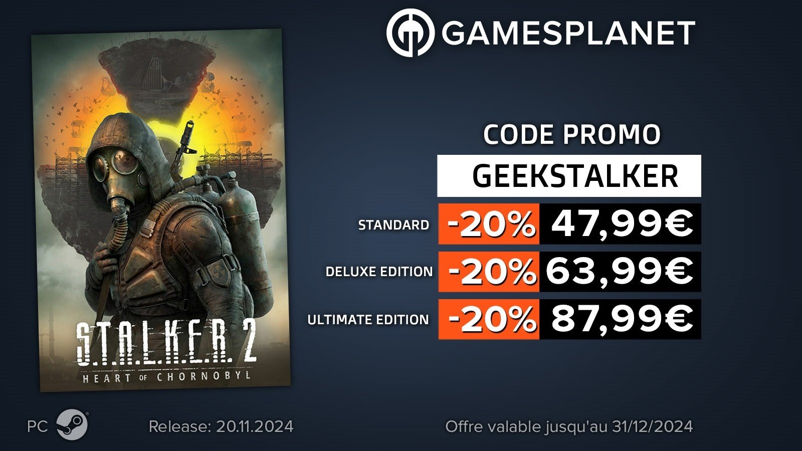 Promo Stalker 2 Pc Journal Du Geek