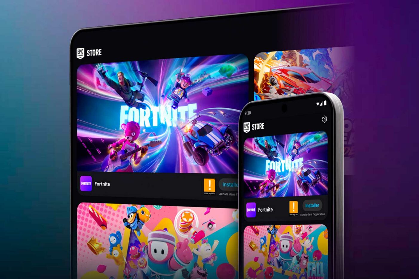 Epic Games Store Pour Android