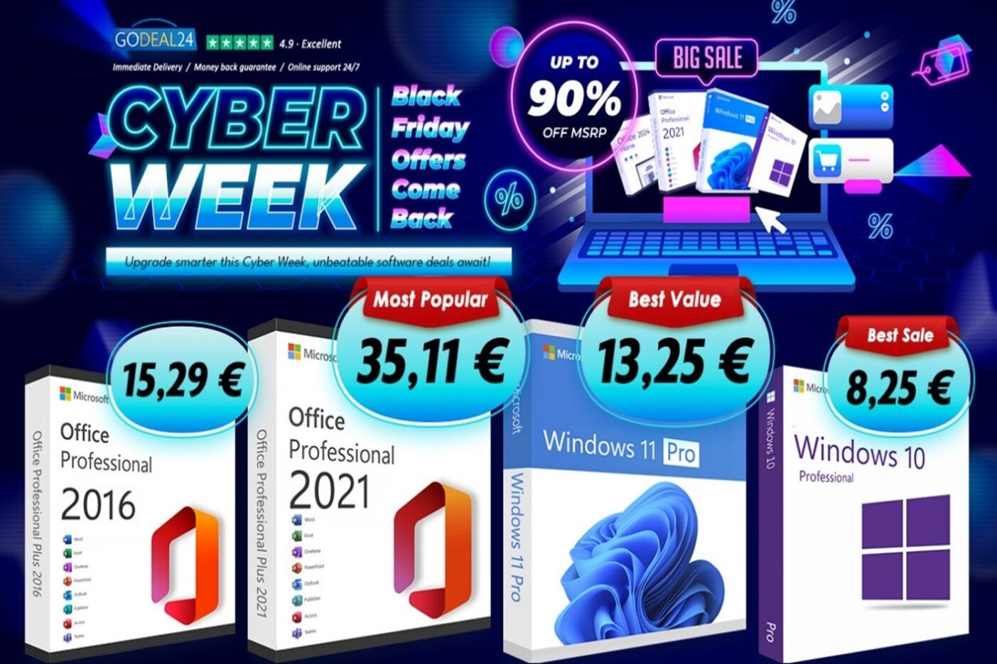 Godeal24 Cyber Week