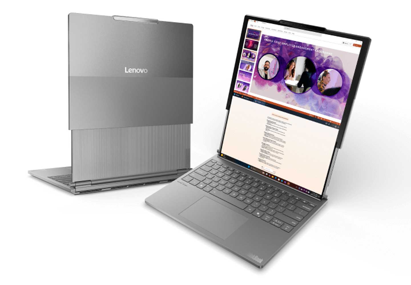 Lenovo Pc Ecran Enroulable 1