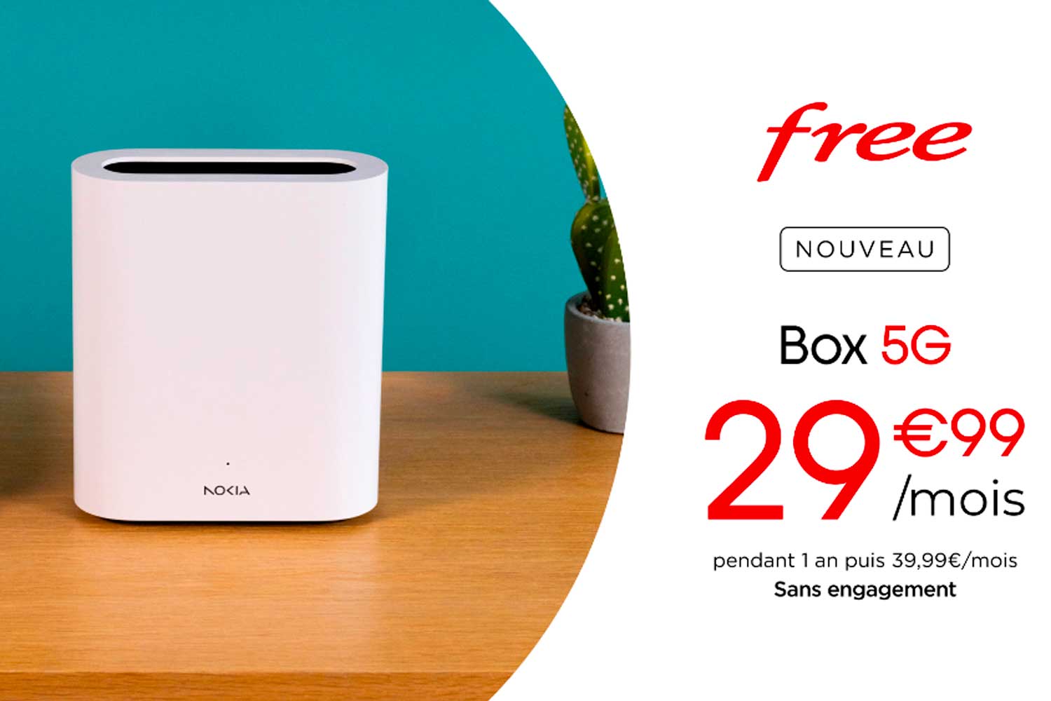 Offre Free Box 5g