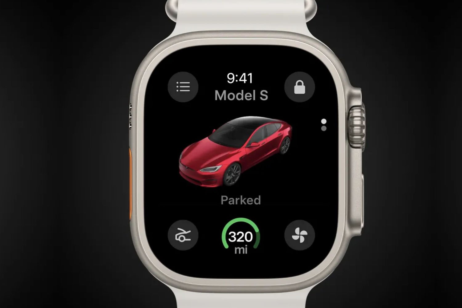 Tesla Application Apple Watch