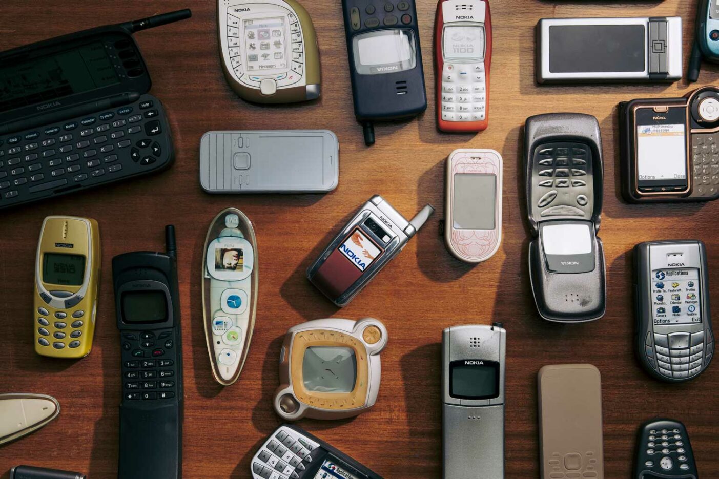 Selection Nokia Mobile Handsets Including Unseen Prototypes