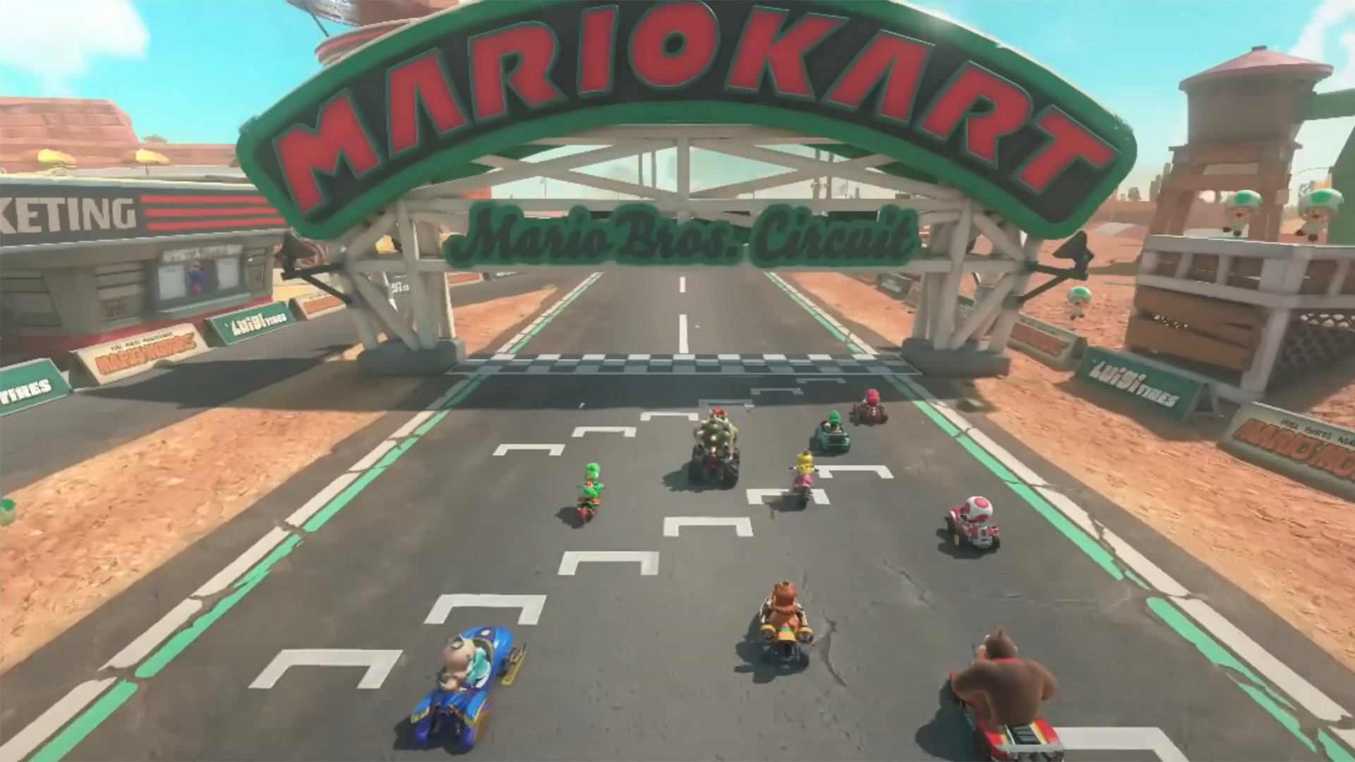 Circuit Mario Kart 9 Mario Bros Circuit